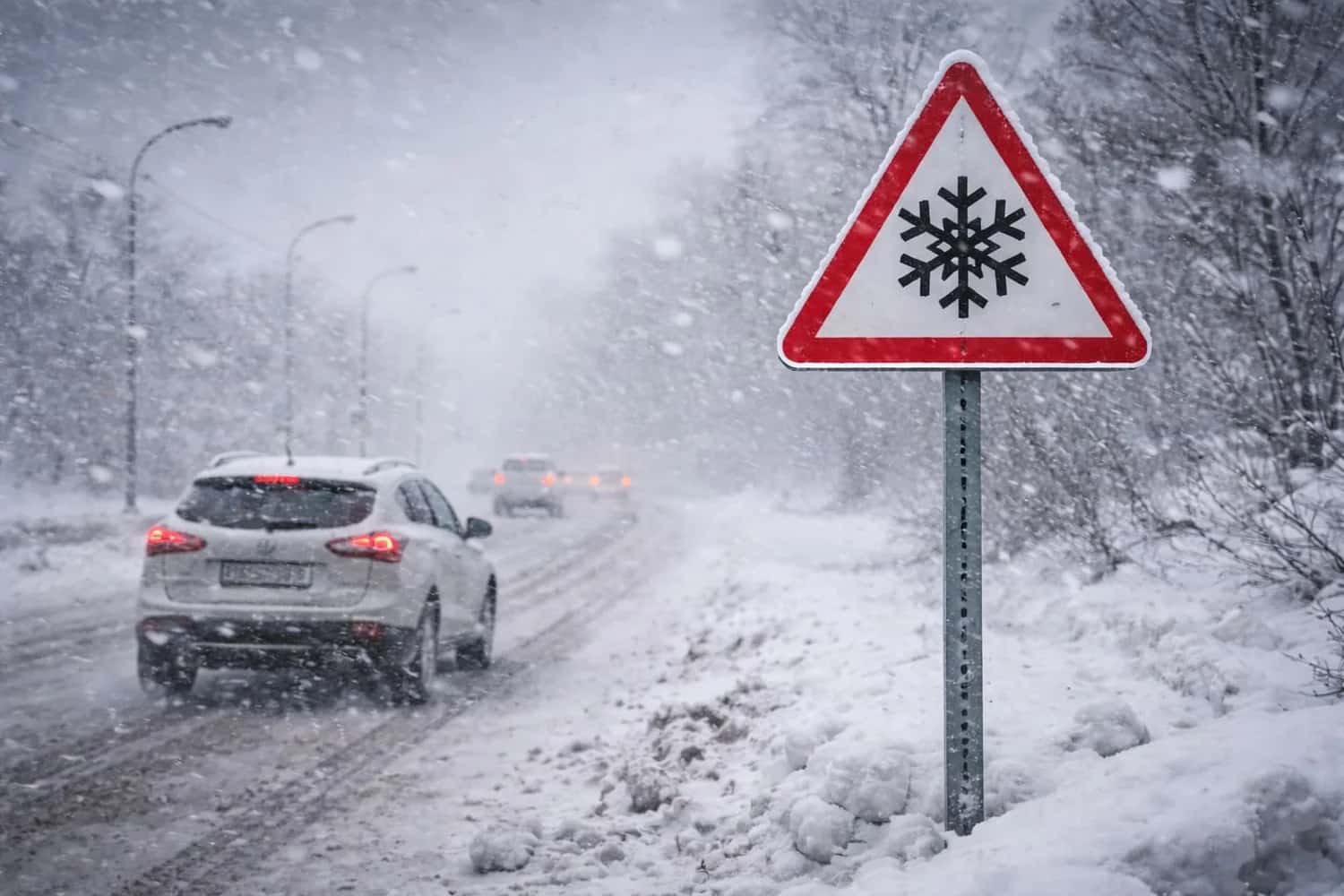 Сильный снег, метели и гололёд накроют Свердловскую область 19–21 апреля