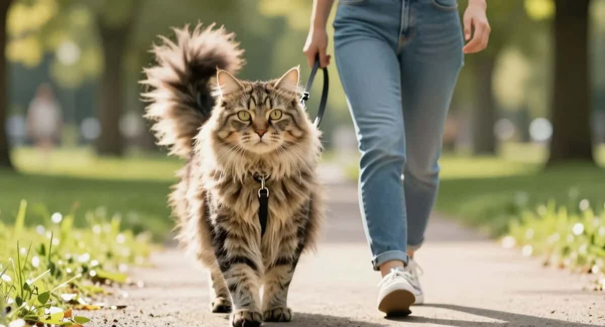 Не боятся воды и гуляют на поводке: 3 породы кошек с собачьей душой — соседи в шоке, когда видят на прогулке