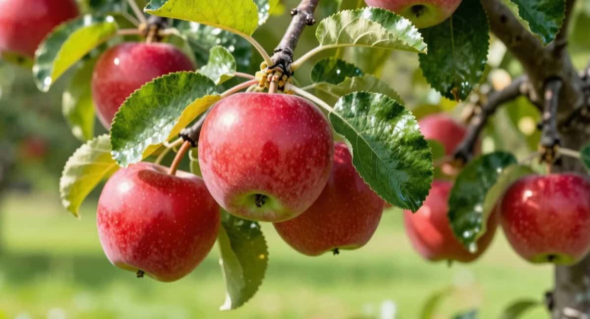 3 горсти под яблоню — и плодожорка улетает на соседний участок: яблоки наливаются румянцем, внутри ни одного червячка