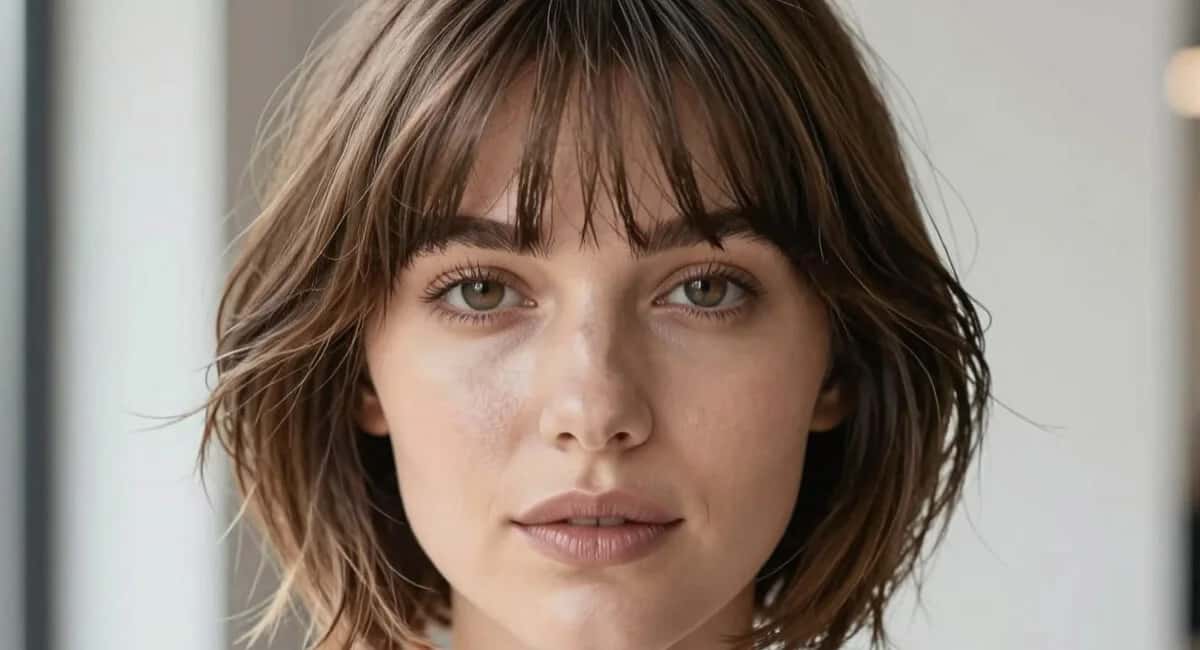 Чёлка, которая сбрасывает возраст: трендовая стрижка весны-2026 — лицо свежее, объём на месте