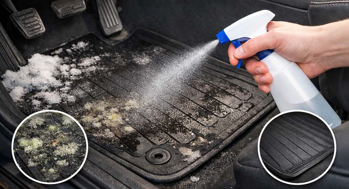 Брызгаю 2 пшика на коврики — и запах сырости исчезает навсегда: никакой плесени даже после зимы