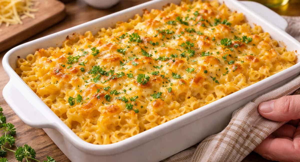 Макароны больше не варю: запекаю с яйцом и сыром в форме — вкуснота нереальная и без возни