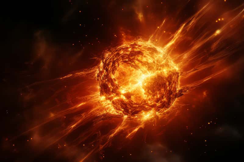 Астрономы удивились: крупный двойной взрыв произошёл на скрытой от Земли стороне Солнца