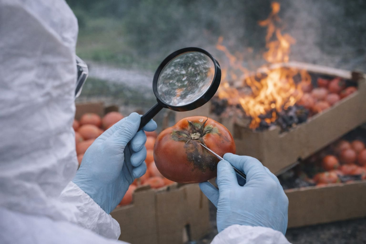 В Свердловской области уничтожат 18 тонн томатов из Казахстана из-за опасного вируса | На Урале уничтожат зараженные томаты из Казахстана