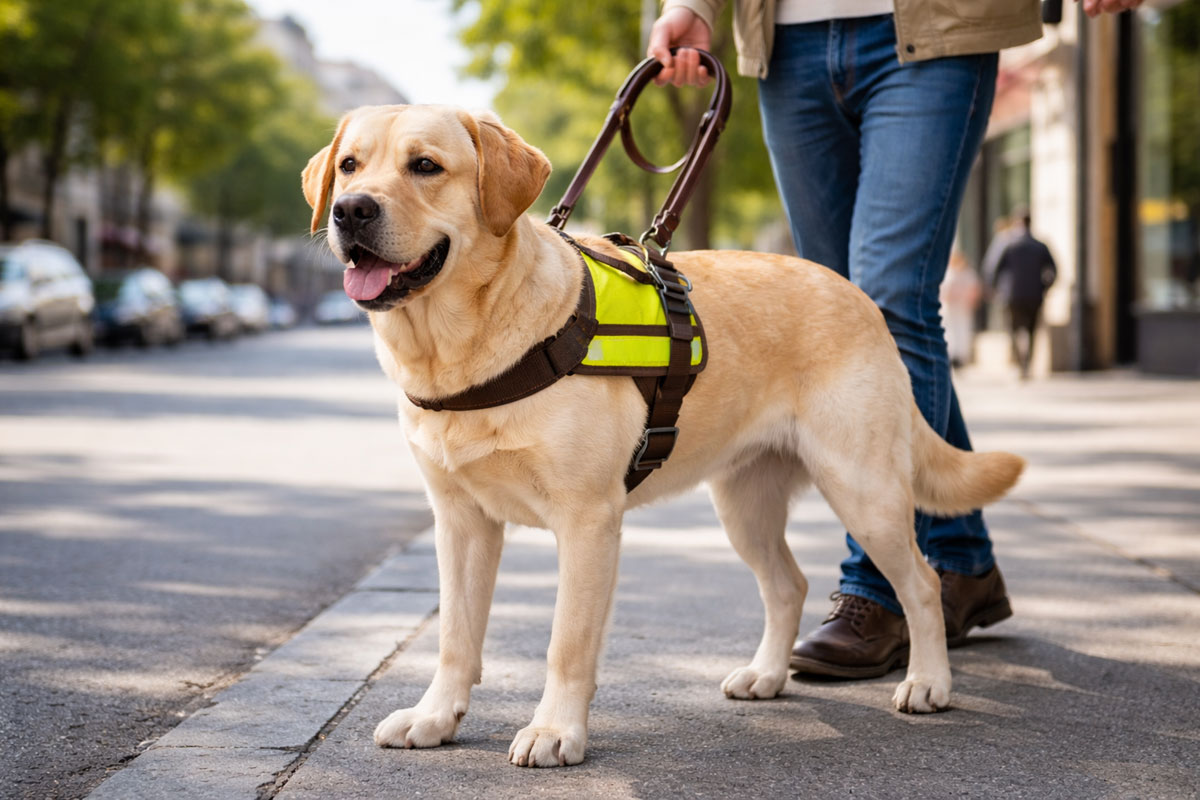 Инвалидам по зрению будут платить до 83,9 тыс. рублей на корм собак-проводников | Новая выплата на собак-проводников — до 83,9 тыс. рублей