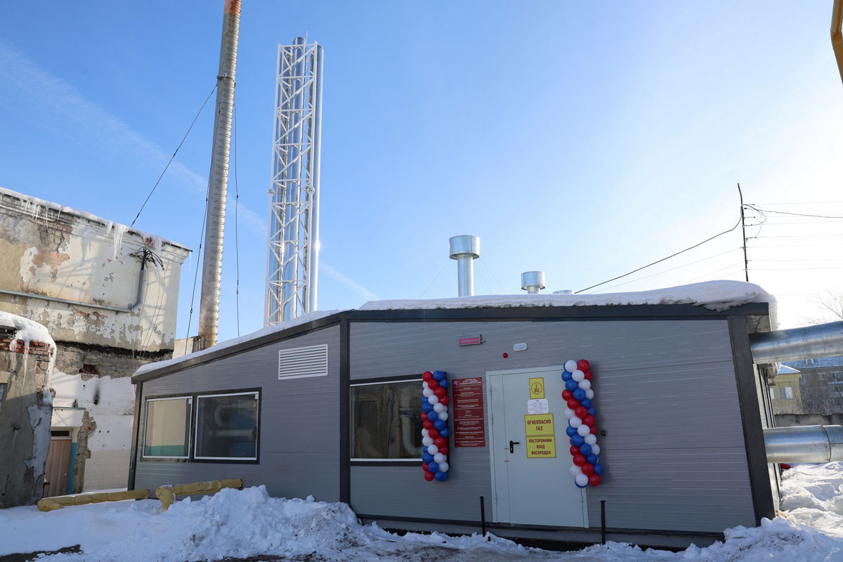 В Каменске-Уральском открыли новую котельную для жителей посёлка Ленинский | В посёлке Ленинский Каменска-Уральского открыли новую котельную